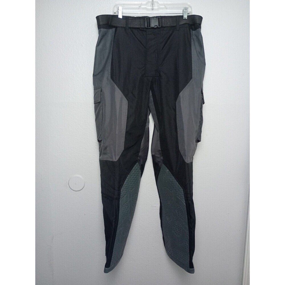 ARC Back Country Black / Grey Durable Nylon Motocross Riding Pants Mens 40
